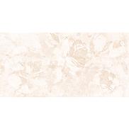 Fresco Плитка настенная декорированная рельеф цветы светло-бежевый  (C-FRL302D) 29,7x60
