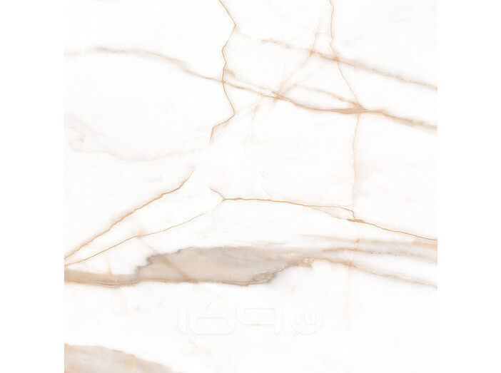 Калакатта Годдес Голд Керамогранит белый 60х60 полированный