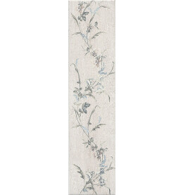 Кантри Шик Керамогранит белый SG401600N декорированный 9,9х40,2