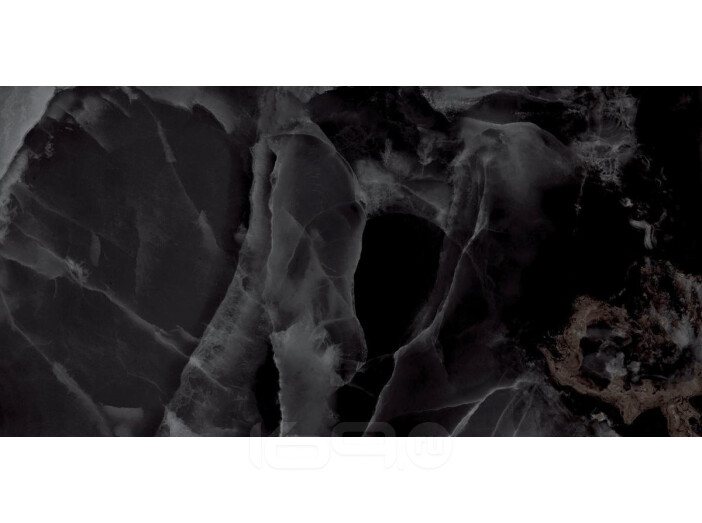 Andora Black Керамогранит чёрный 60х120 полированный