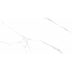 Атлантик Уайт Керамогранит и белый 60х120 сатиновый