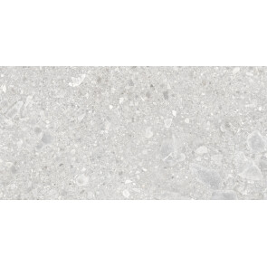Чеппо Бланко ПРО Керамогранит светло-серый 60х120 матовый структурный R11/A Бархат
