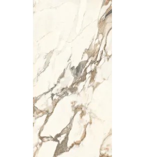Calacatta Bronze Керамогранит белый полированный 60х120