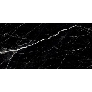 Флэш Блэк Керамогранит черный 60х120 полированный