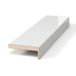 Наличник Т "ПВХ" A-LaDoors 6х75x2150 мм, Дуб Винчестер серый