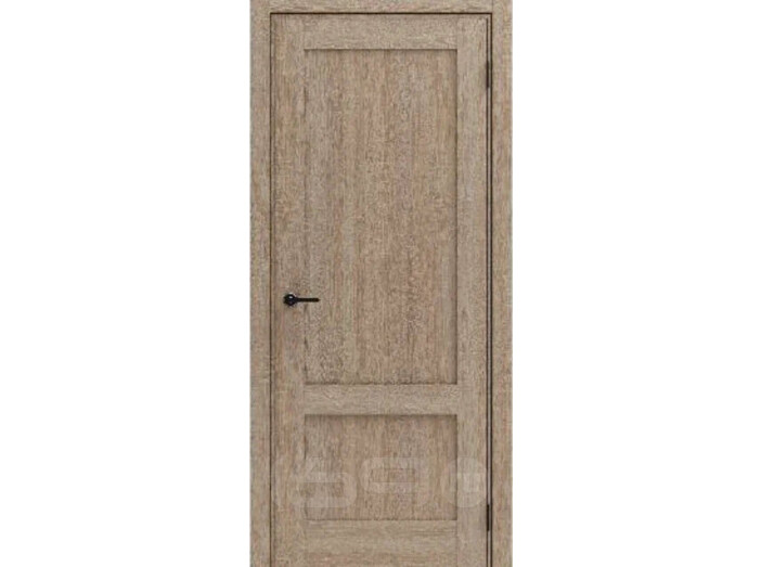 Дверь межкомнатная Порта-62 Экошпон, Light Sonoma, остекленная, царговая