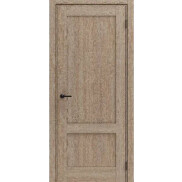 Дверь межкомнатная Порта-62 Экошпон, Light Sonoma, остекленная, царговая