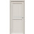 Дверь межкомнатная Concept-601 ПВХ, Лайт грей, остекленная, сатинат белый, царговая