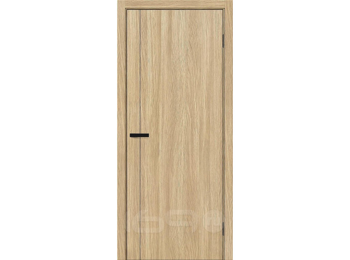 Дверь межкомнатная Браво-0.10.А ПЭТ Real Oak, real oak, глухая, без стекла, каркасно-щитовая