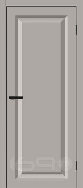 Дверь межкомнатная Граффити-20 Винил Grey Pro, глухая, каркасно-щитовая