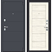 Дверь входная Porta S-3 4/Л22 Graphite Pro/Nordic Oak, 2 замка, с ночной задвижкой