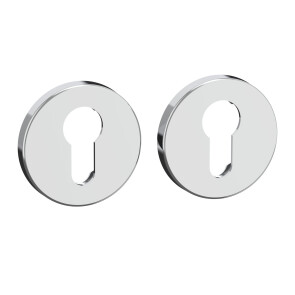 Накладка под цилиндр ET.R.EST.R52 CP-8 хром