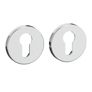 Накладка под цилиндр ET.R.EST.R52 CP-8 хром