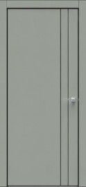 Дверь межкомнатная Бизнес класс-613 ПВХ Стипл грасс грин, глухая, без стекла, каркасно-щитовая