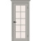 Дверь межкомнатная Скинни-11.1 Эмаль, Greyny, остекленная, magic fog, скиновая