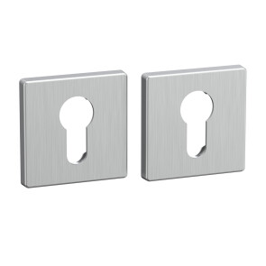 Накладка под цилиндр ET.K.EST.Q52 SSC-16 сатинированный хром