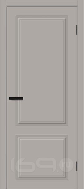 Дверь межкомнатная Граффити-42 Винил Grey Pro, без декора, глухая, без стекла, каркасно-щитовая