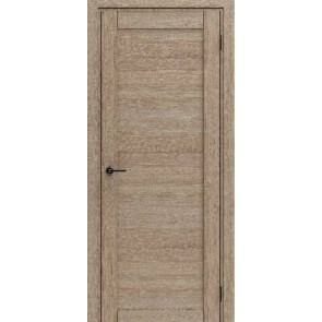 Дверь межкомнатная Порта-60 Экошпон, Light Sonoma, остекленная, царговая
