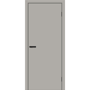 Дверь межкомнатная Браво-0 Эмаль Greyny, без декора, глухая, без стекла, каркасно-щитовая