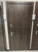 Дверь входная Флэт Kale Almon 28/Off-white, с зеркалом, 2 замка, с ночной задвижкой