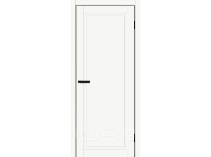 Дверь межкомнатная Граффити-60.Премиум Эмаль White, без декора, глухая, без стекла, каркасно-щитовая