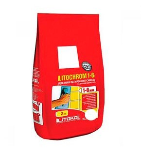 Затирочная смесь Litochrom 1-6 C.00 белая 2kg,Al.bag