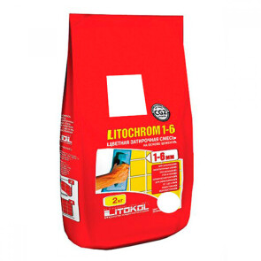 Затирочная смесь Litochrom 1-6 C.00 белая 2kg,Al.bag