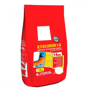Затирочная смесь Litochrom 1-6 C.00 белая 2kg,Al.bag