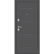 Дверь входная Porta R-2 104/K42 Антик серебро/Snow Veralinga, 2 замка, с ночной задвижкой
