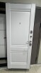 Дверь входная Porta R-2 104/K42 Антик серебро/Snow Veralinga, 2 замка, с ночной задвижкой