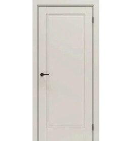 Дверь межкомнатная Порта-1 ПЭТ, Keramik Beige, глухая, царговая