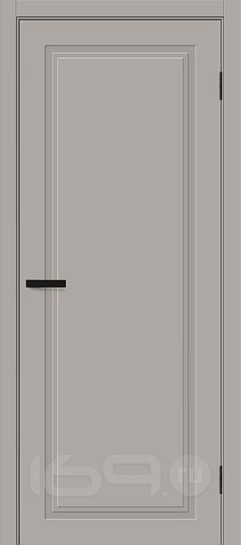 Дверь межкомнатная Граффити-40 Винил Grey Pro, глухая, каркасно-щитовая