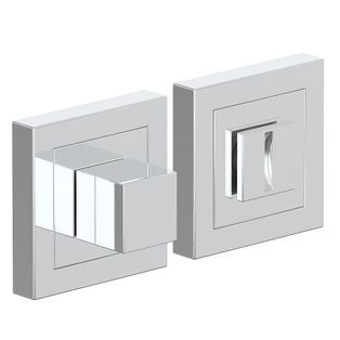 Фиксатор на квадратной розетке Bravo AS-1WC Chrome