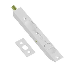 Шпингалет торцевой Bravo BMS-1 140 Swhite