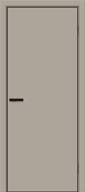Дверь межкомнатная Браво-0.А ПЭТ Clay Silk, clay silk, глухая, без стекла, каркасно-щитовая