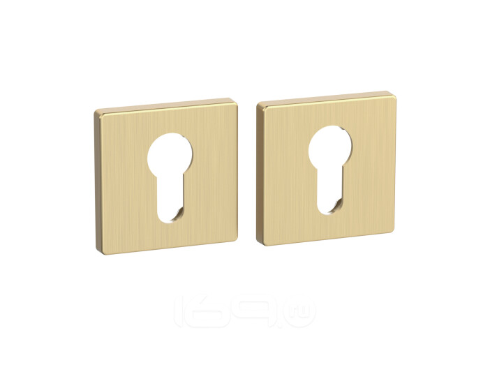 Накладка под цилиндр ET.K.EST.Q52 SSG-39 сатинированное золото