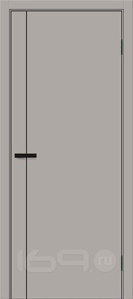 Дверь межкомнатная Браво-0.70 Винил Grey Pro, глухая, каркасно-щитовая