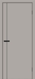 Дверь межкомнатная Браво-0.70 Винил Grey Pro, глухая, каркасно-щитовая