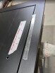 Дверь входная Optim Z-2 Муар черный/Белый, с зеркалом, 2 замка, с ночной задвижкой
