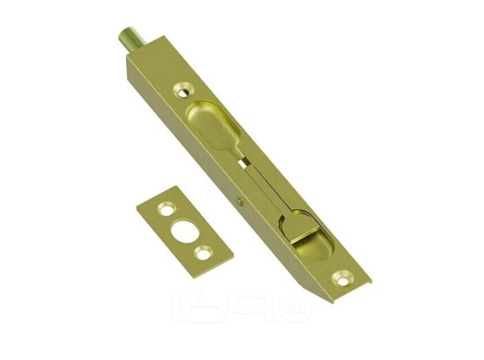 Шпингалет торцевой Bravo BMS-1 140 Sgold