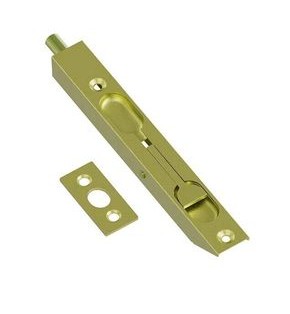 Шпингалет торцевой Bravo BMS-1 140 Sgold