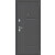 Дверь входная Porta S-2P 109/П29 Антик серебро/Bianco Veralinga, 2 замка, с ночной задвижкой