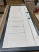 Дверь входная Porta S-2P 109/П29 Антик серебро/Bianco Veralinga, 2 замка, с ночной задвижкой