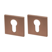 Накладка под цилиндр ET.K.YM AC-9 медь