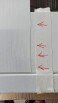 Дверь входная PP SD Prof-10 Трио Ral 9003 Шагрень белое дерево/Белое дерево, 2 замка, с ночной задвижкой
