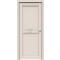 Дверь межкомнатная Concept-601 ПВХ, Магнолия, остекленная, зеркало, царговая