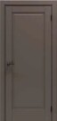 Дверь межкомнатная Порта-1 ПЭТ, Keramik Brown, глухая, царговая