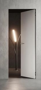 Дверь скрытого монтажа Invisible-700 U, грунт (под окраску), правое открывание, Грунт, каркасно-щитовая