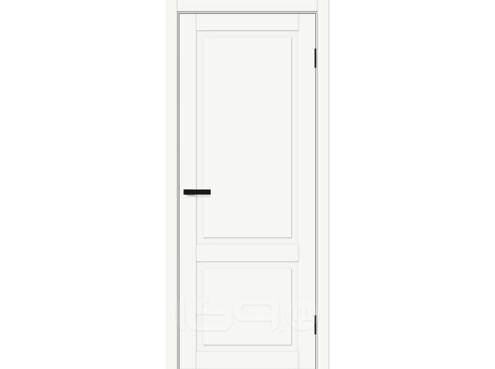 Дверь межкомнатная Граффити-62.Премиум Эмаль White, без декора, глухая, без стекла, каркасно-щитовая