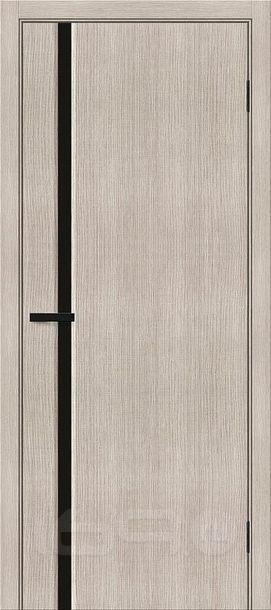 Дверь межкомнатная Мода-11 Экошпон Cappuccino Melinga, глухая, без стекла, каркасно-щитовая
